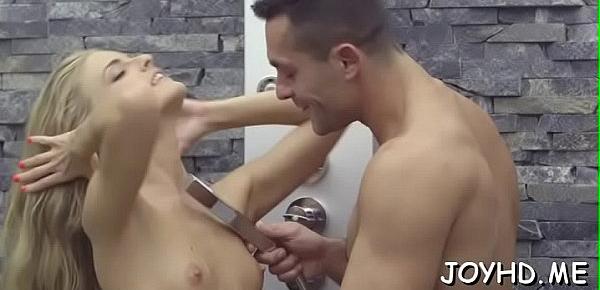  Juvenile shaved pussy gets fucked
